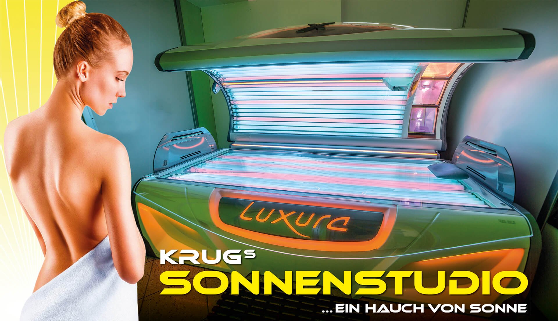 Luxura Hybrid-Solarium in Krug's Sonnenstudio